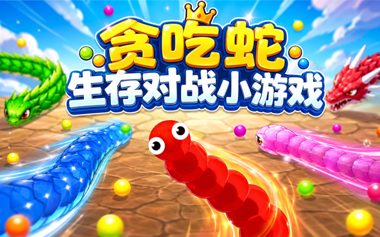 贪吃蛇生存对战小游戏