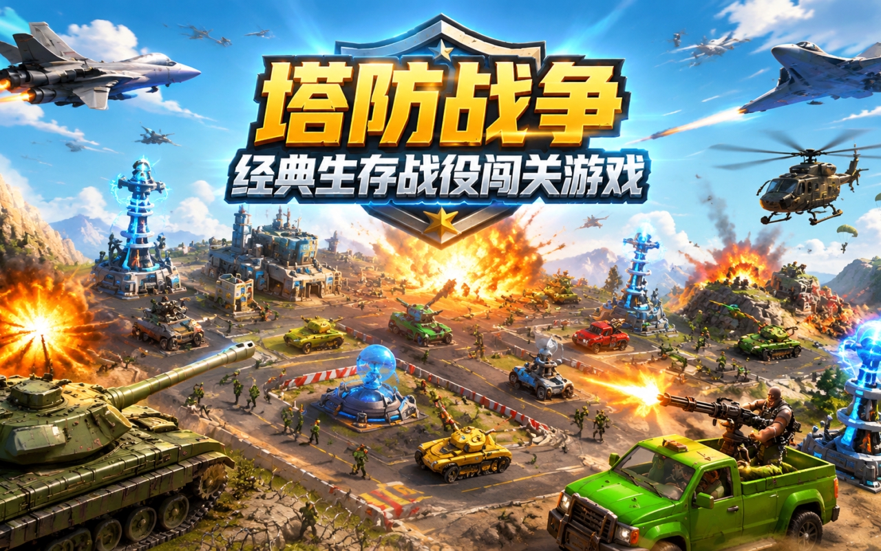 塔防战争经典生存战役闯关游戏