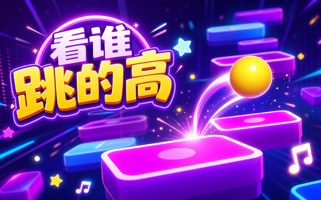 看谁跳的高