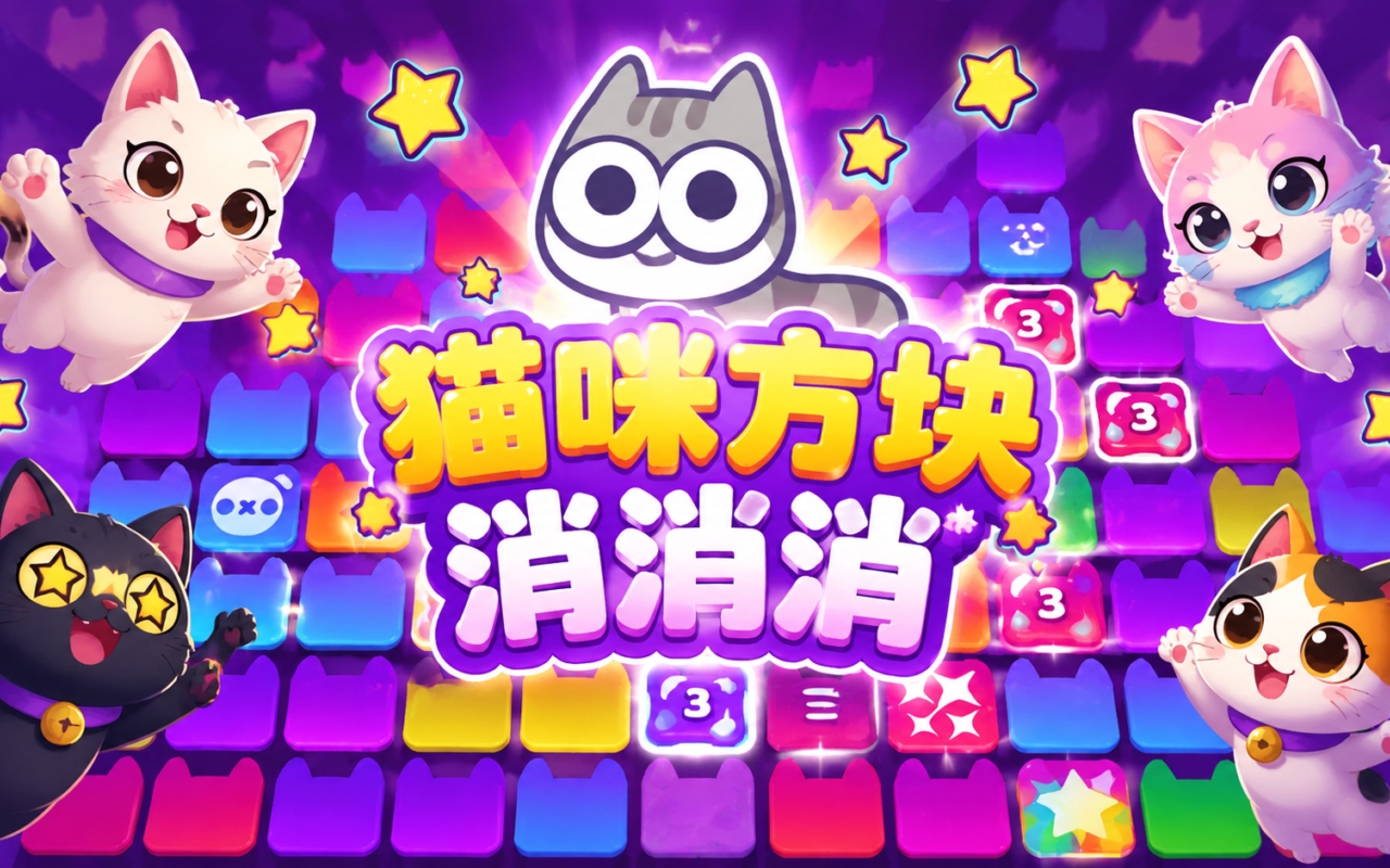 猫咪方块消消消