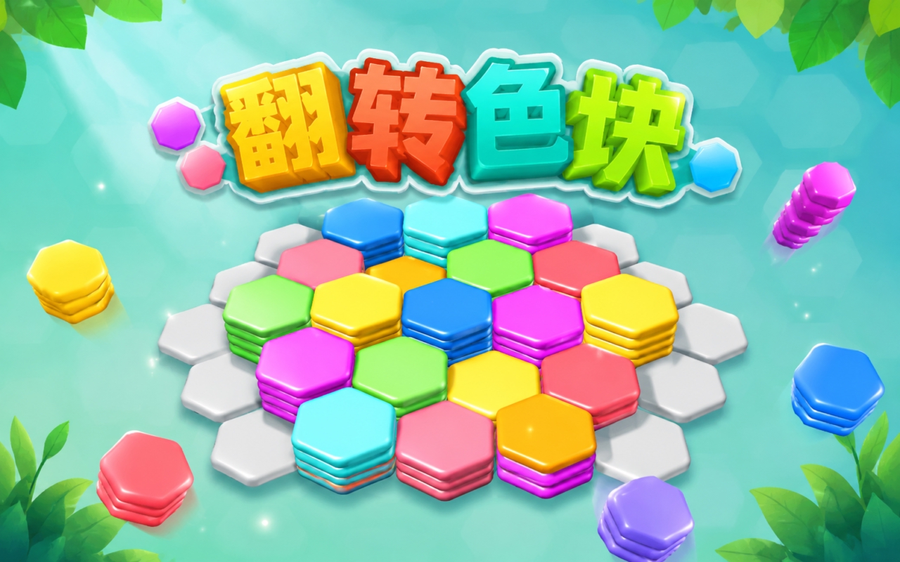 翻转色块