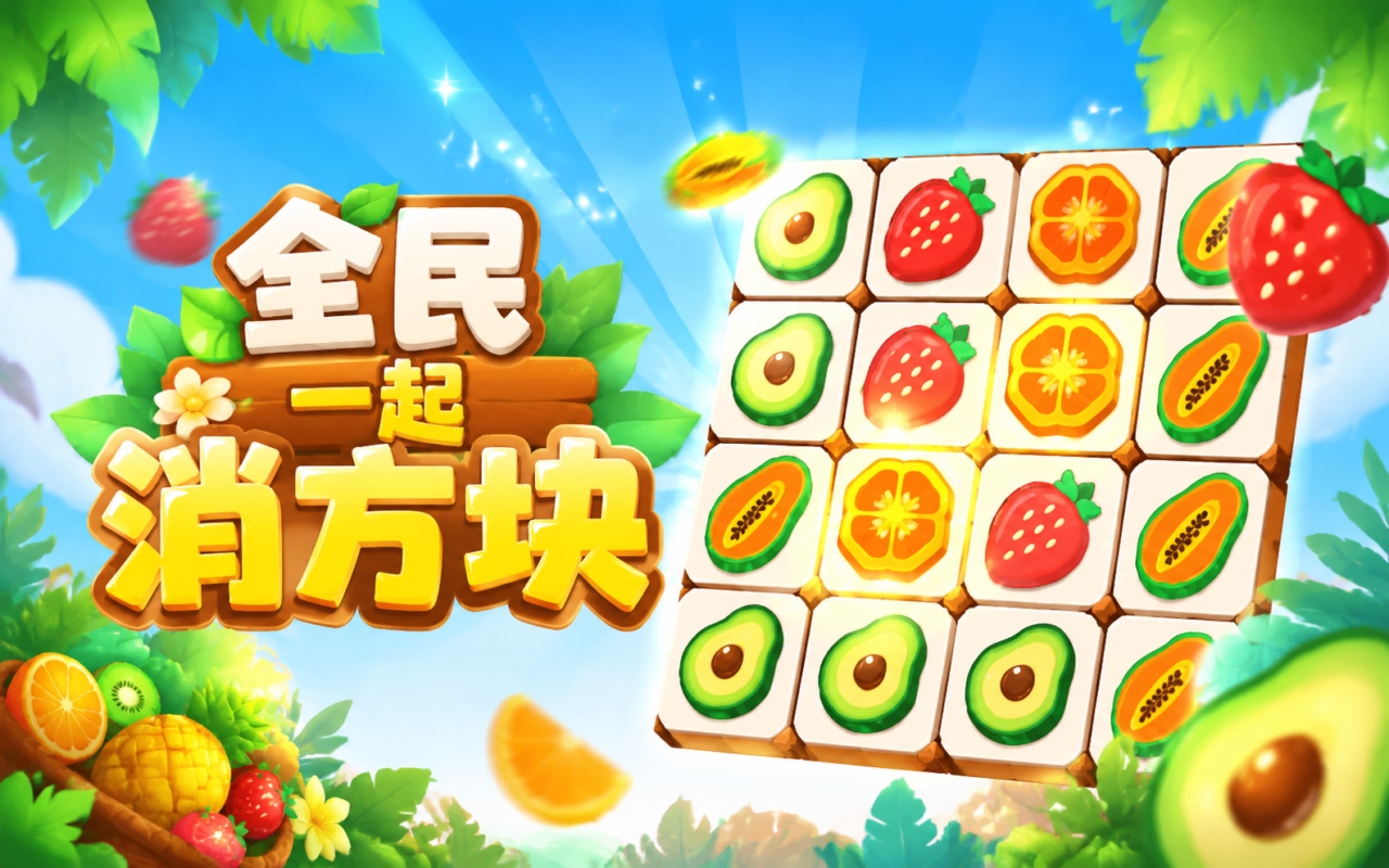 全民一起消方块