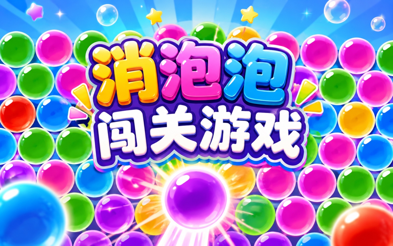 消泡泡闯关游戏