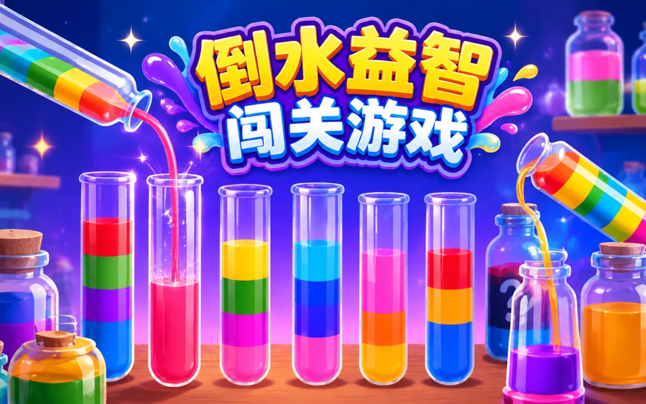 倒水益智闯关游戏