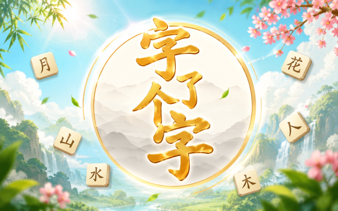 字了个字