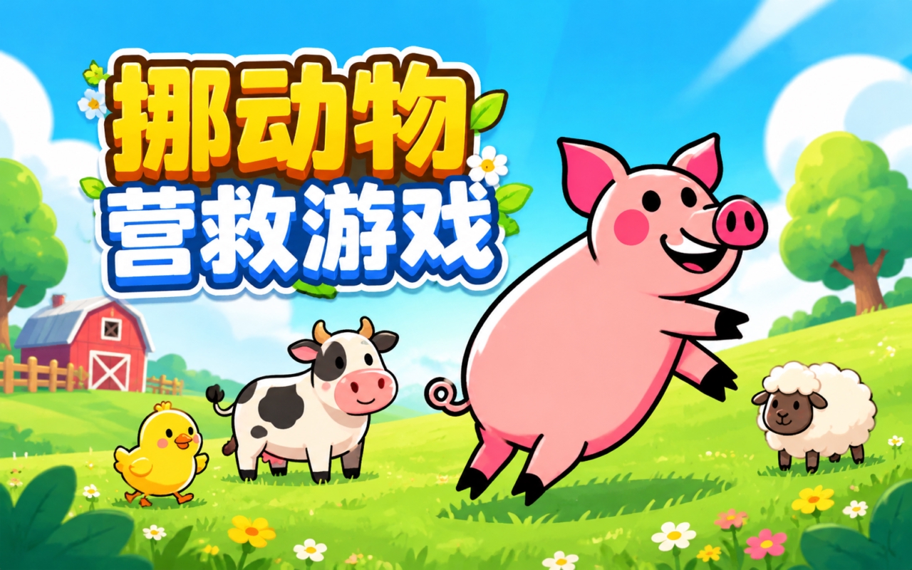 挪动物营救游戏
