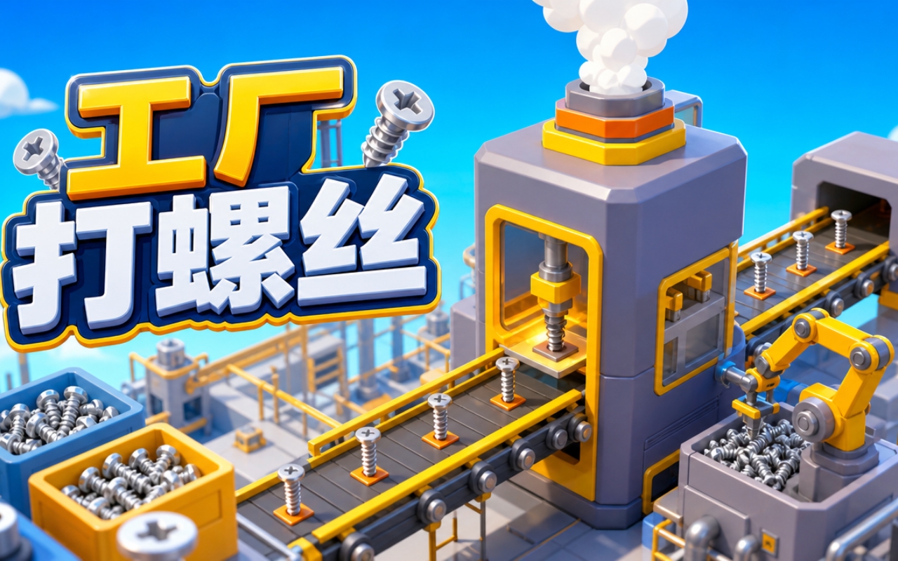 工厂打螺丝