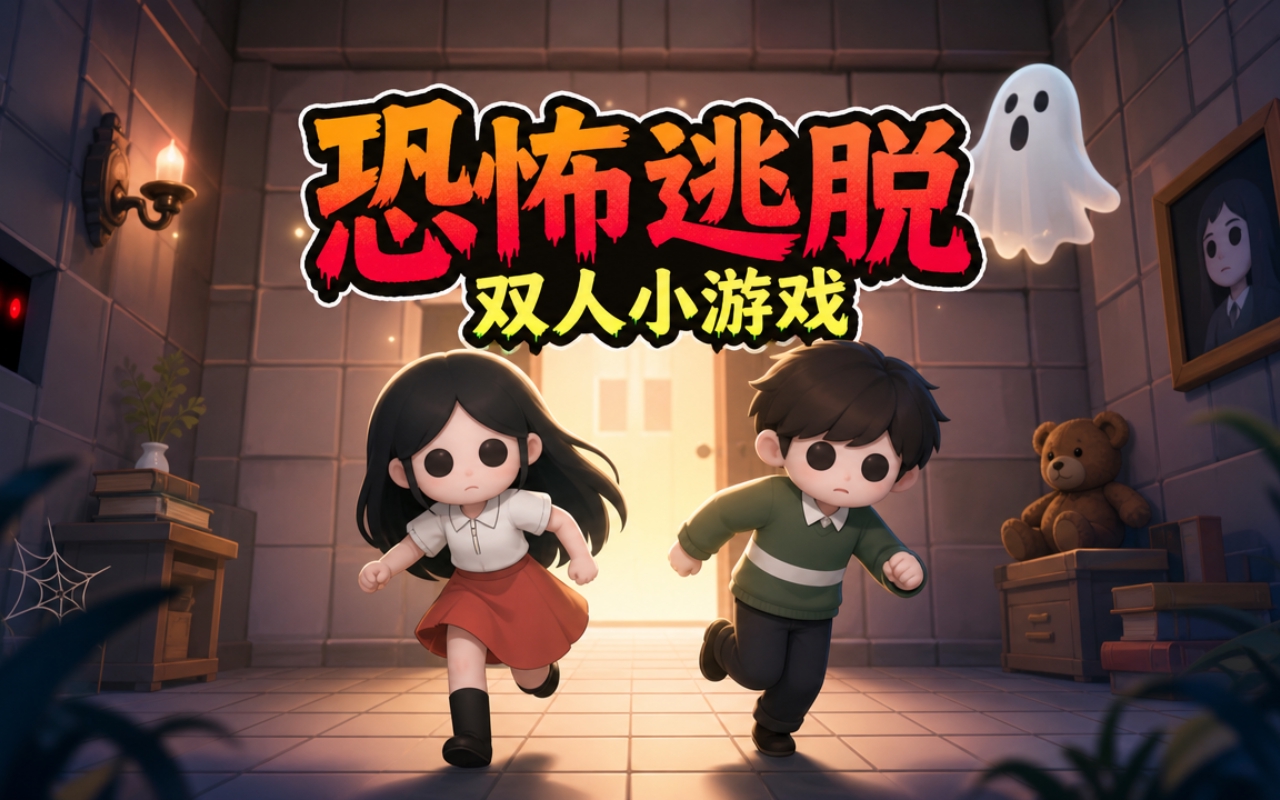 恐怖逃脱双人小游戏