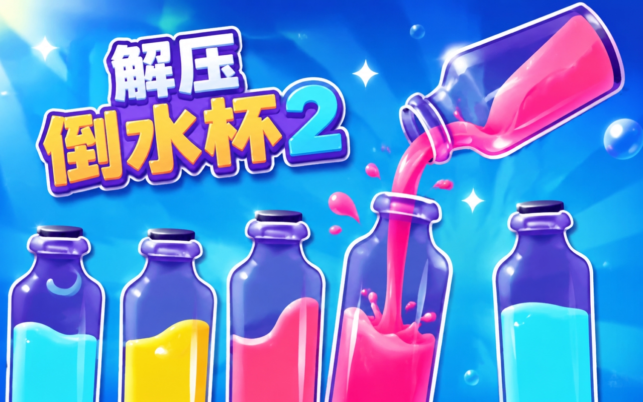 解压倒水杯2