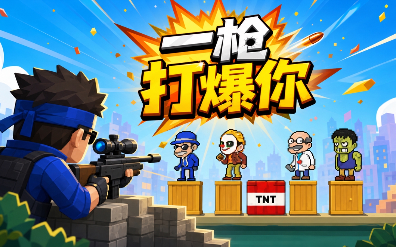 一枪打爆你