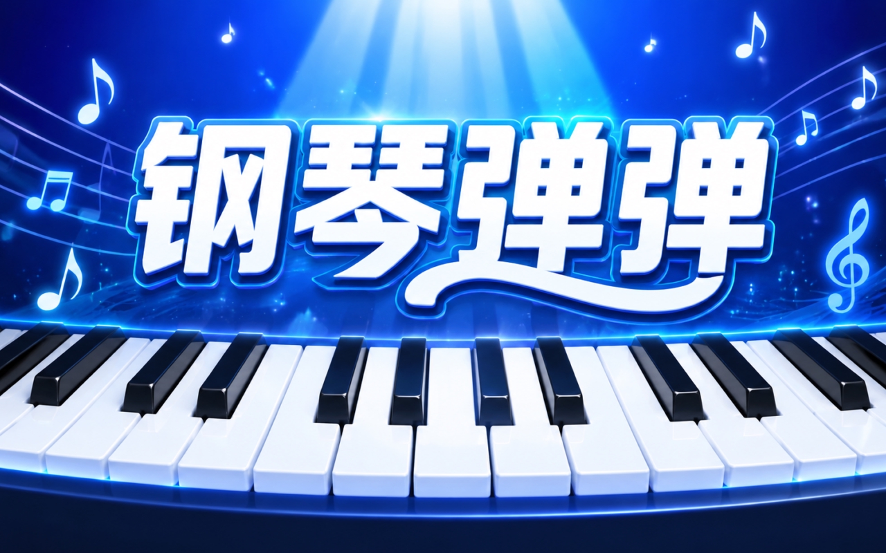 钢琴弹弹