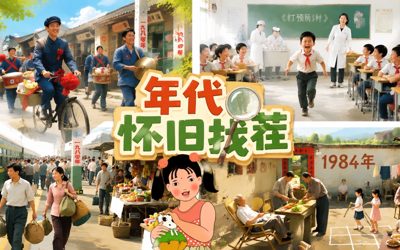 年代怀旧找茬