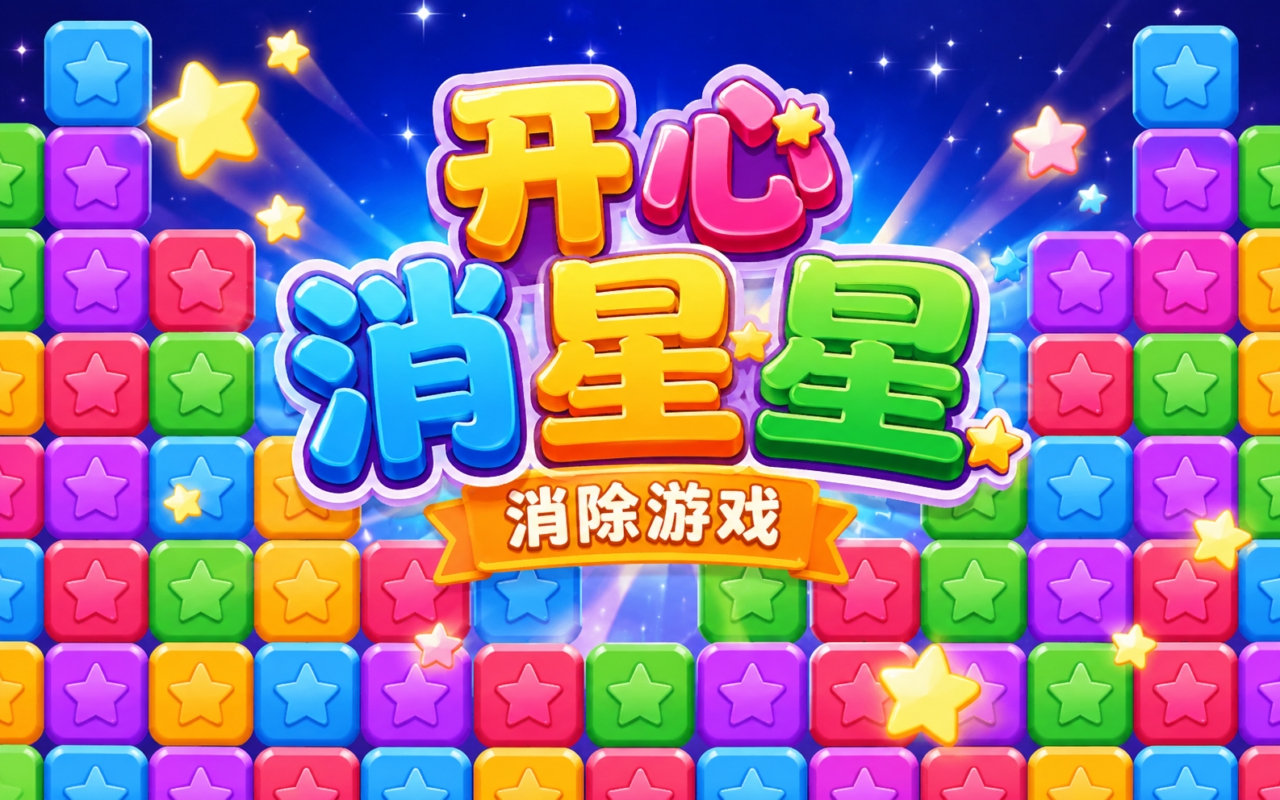 开心消星星消除游戏