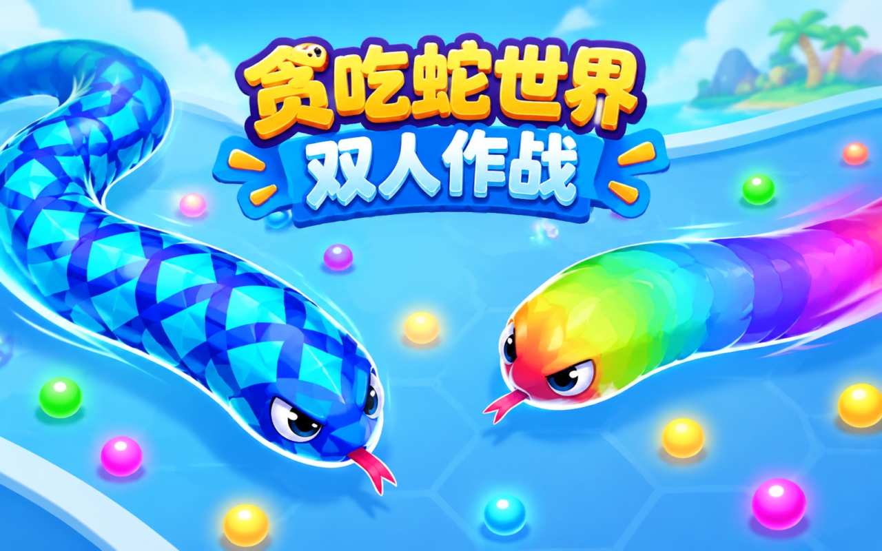 贪吃蛇世界双人作战