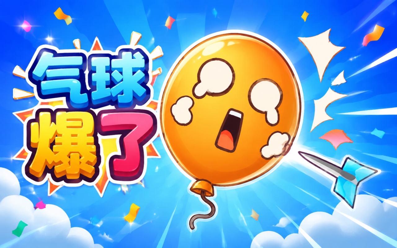 气球爆了