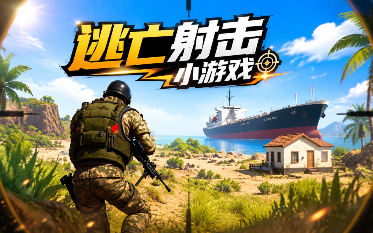 逃亡射击小游戏
