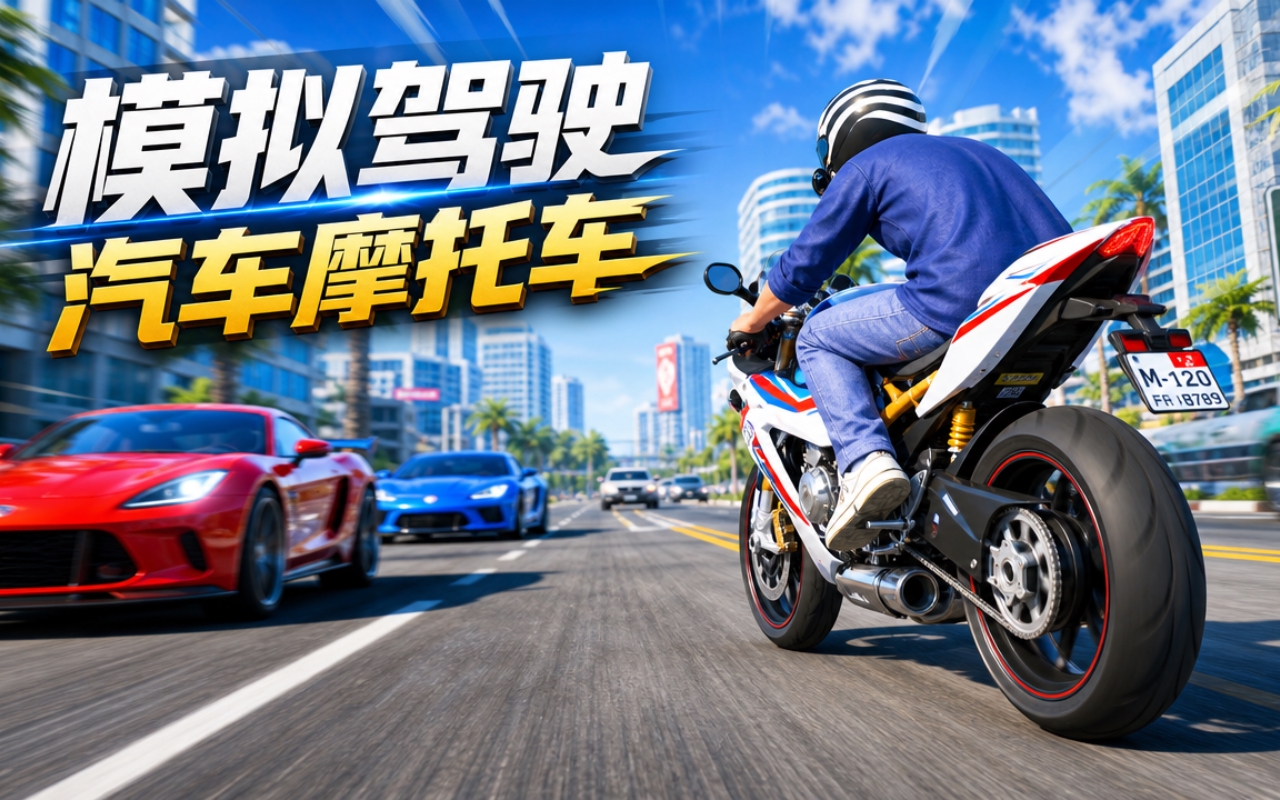 模拟驾驶汽车摩托车