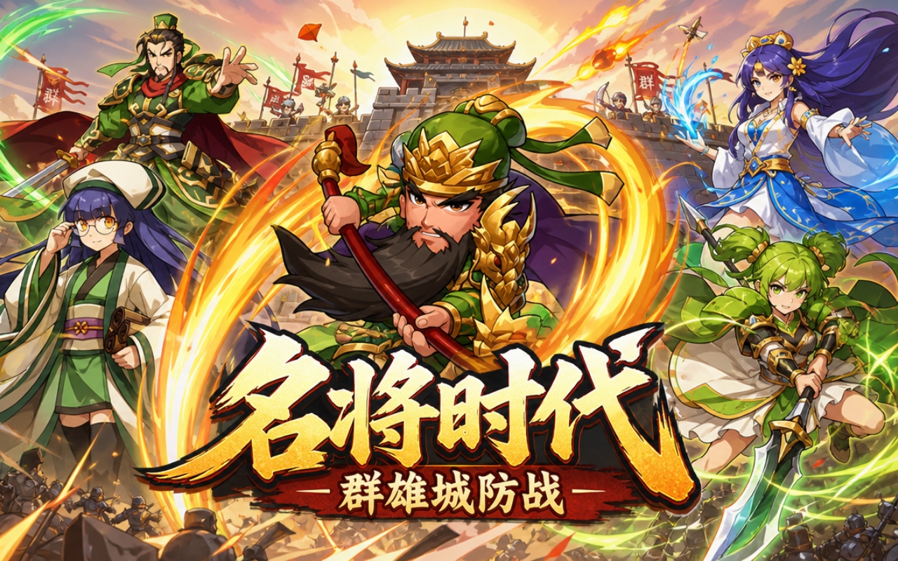 名将时代群雄城防战