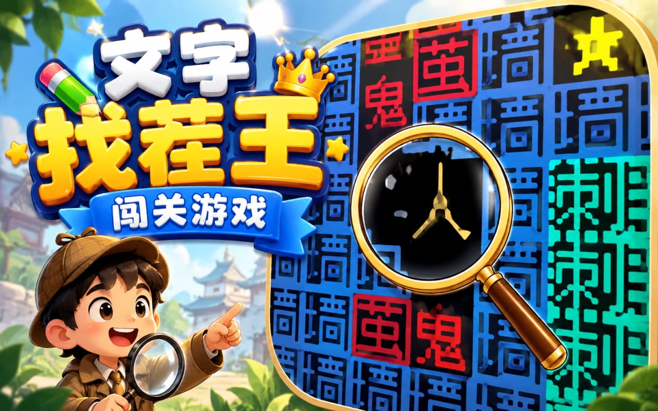 文字找茬王闯关游戏