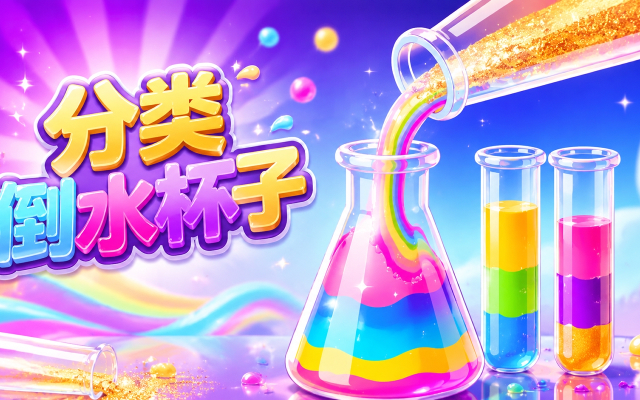 分类倒水杯子