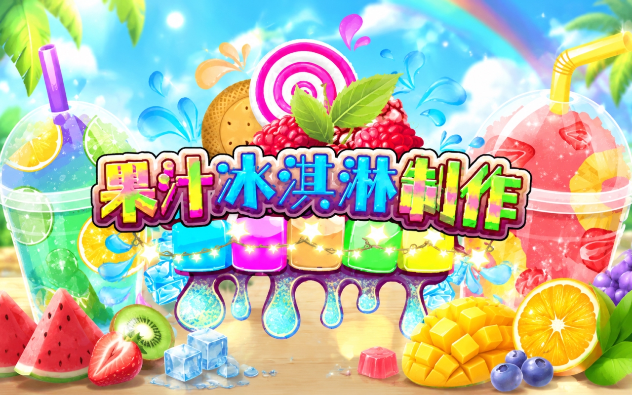 果汁冰淇淋制作