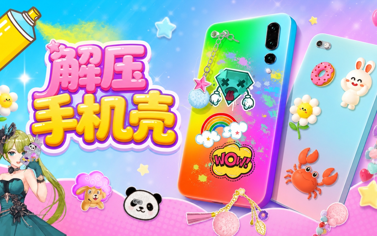 解压手机壳