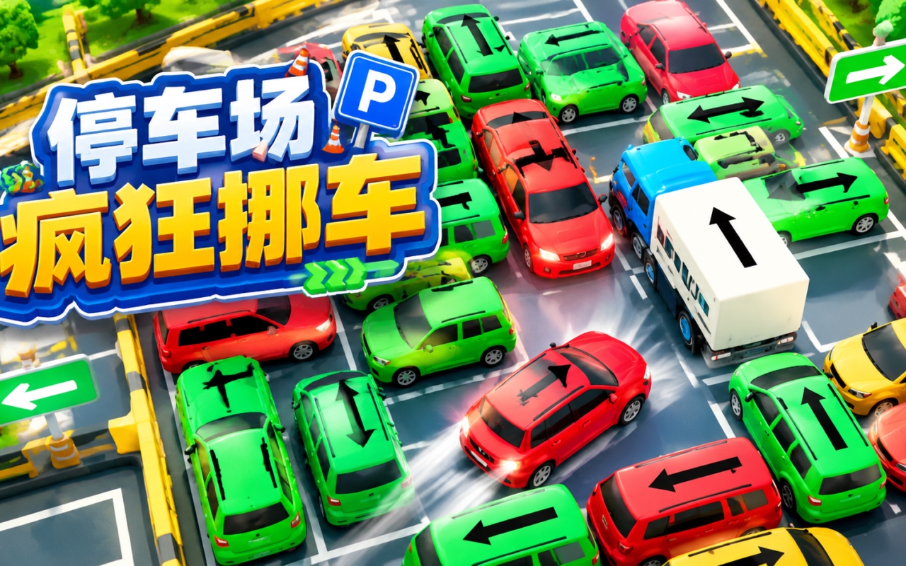 停车场疯狂挪车
