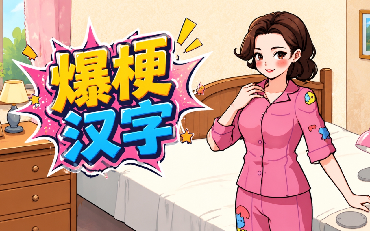 爆梗汉字