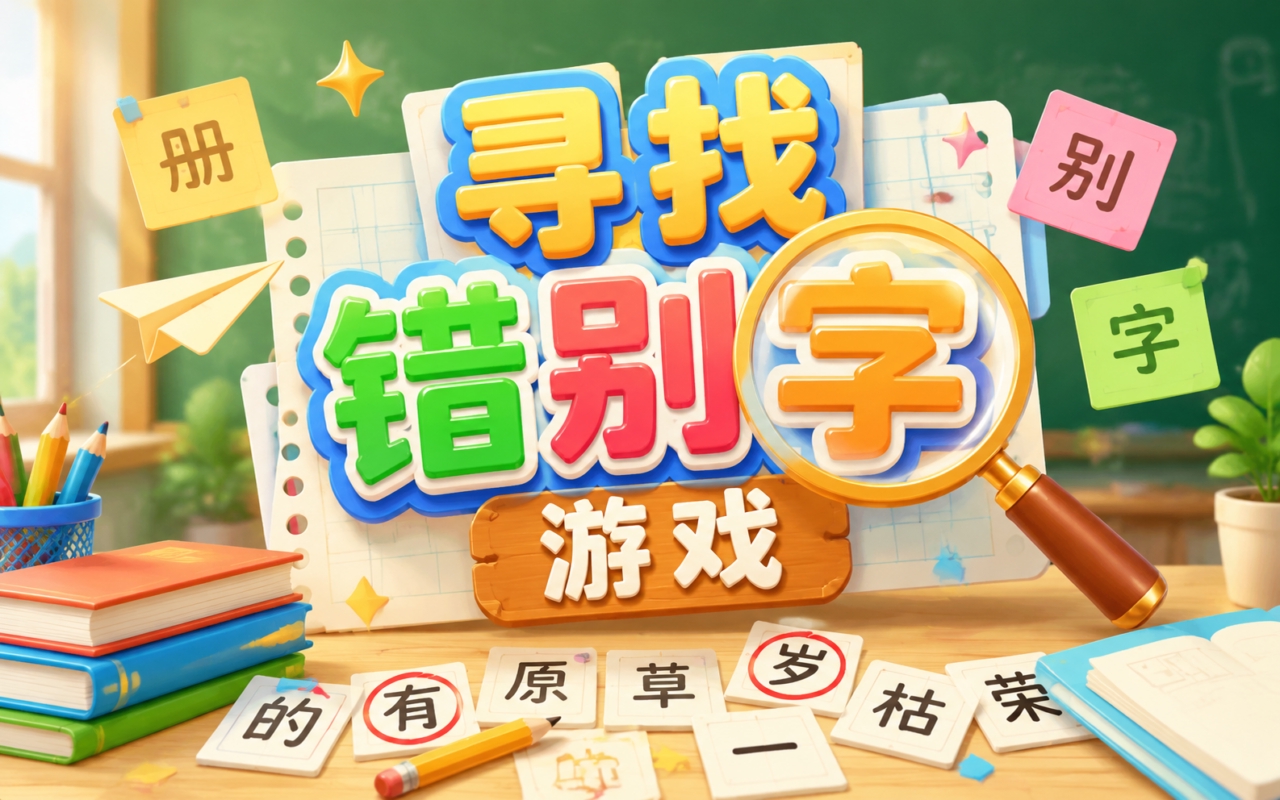 寻找错别字游戏