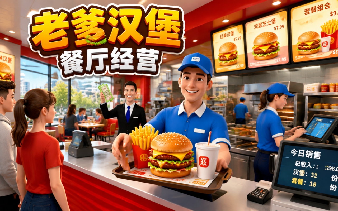 老爹汉堡餐厅经营
