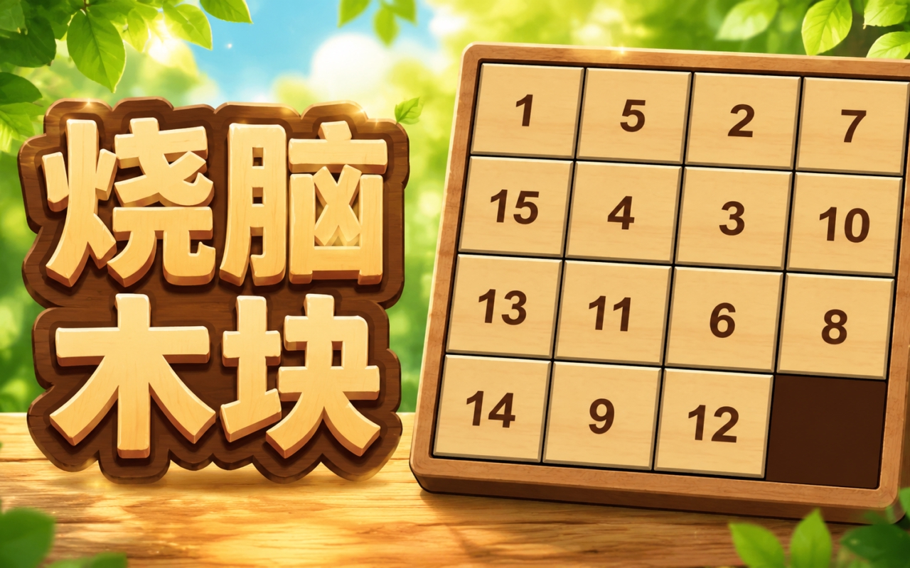 烧脑木块