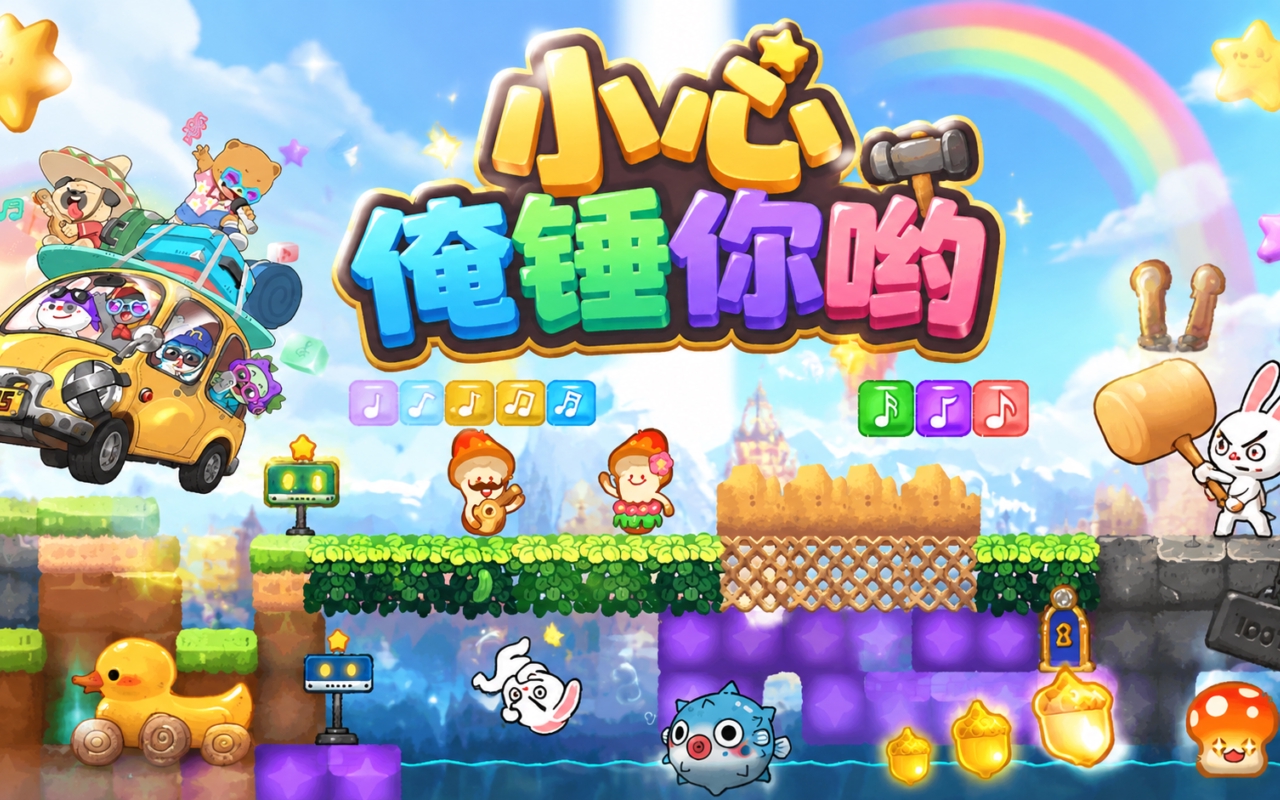 小心俺锤你哟