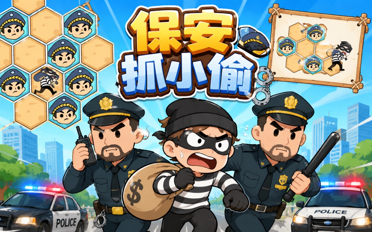 保安抓小偷