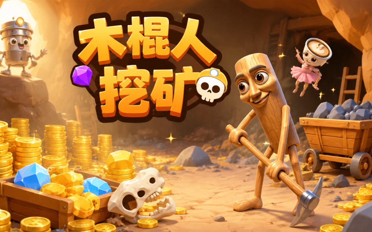 木棍人挖矿