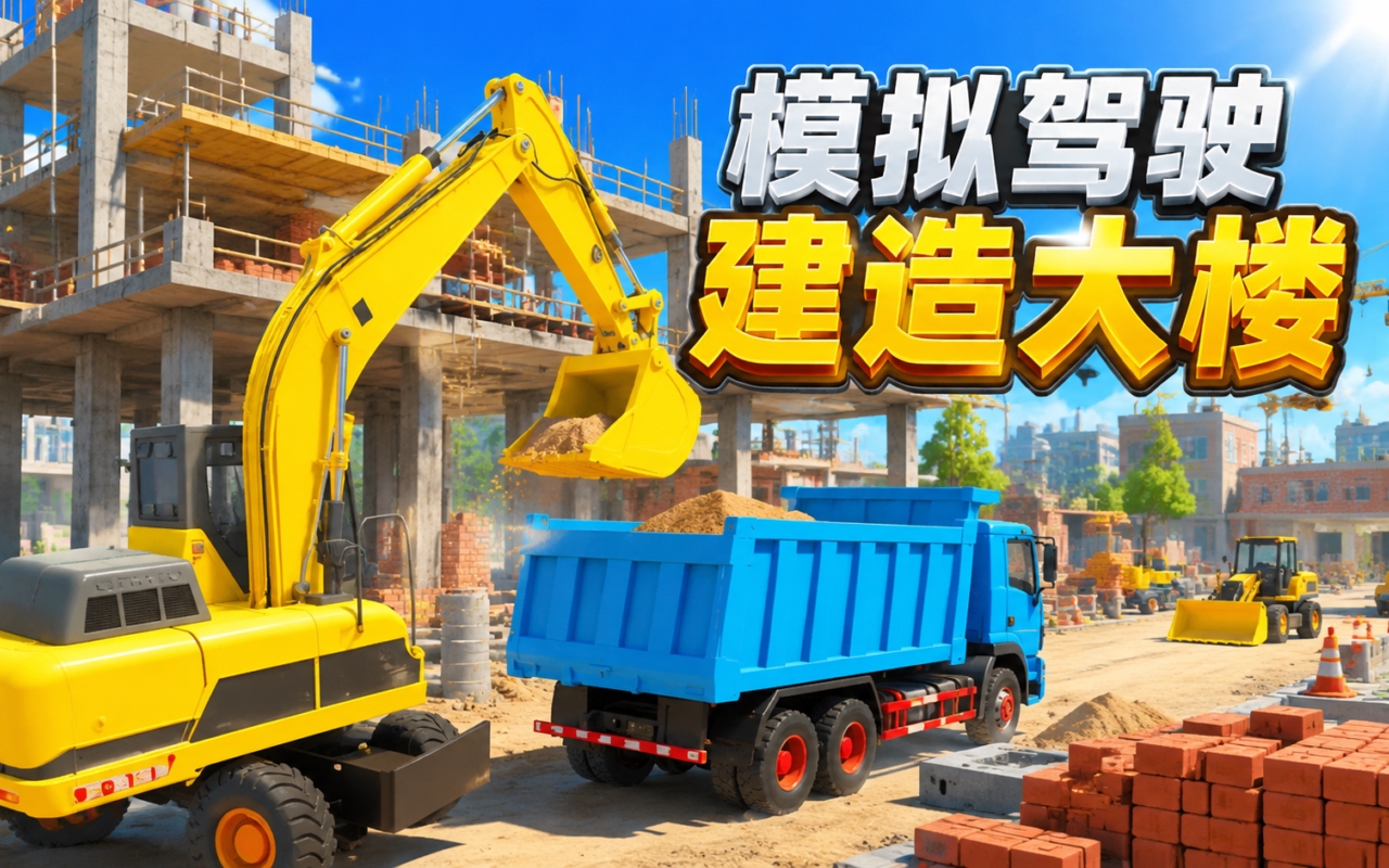 模拟驾驶建造大楼