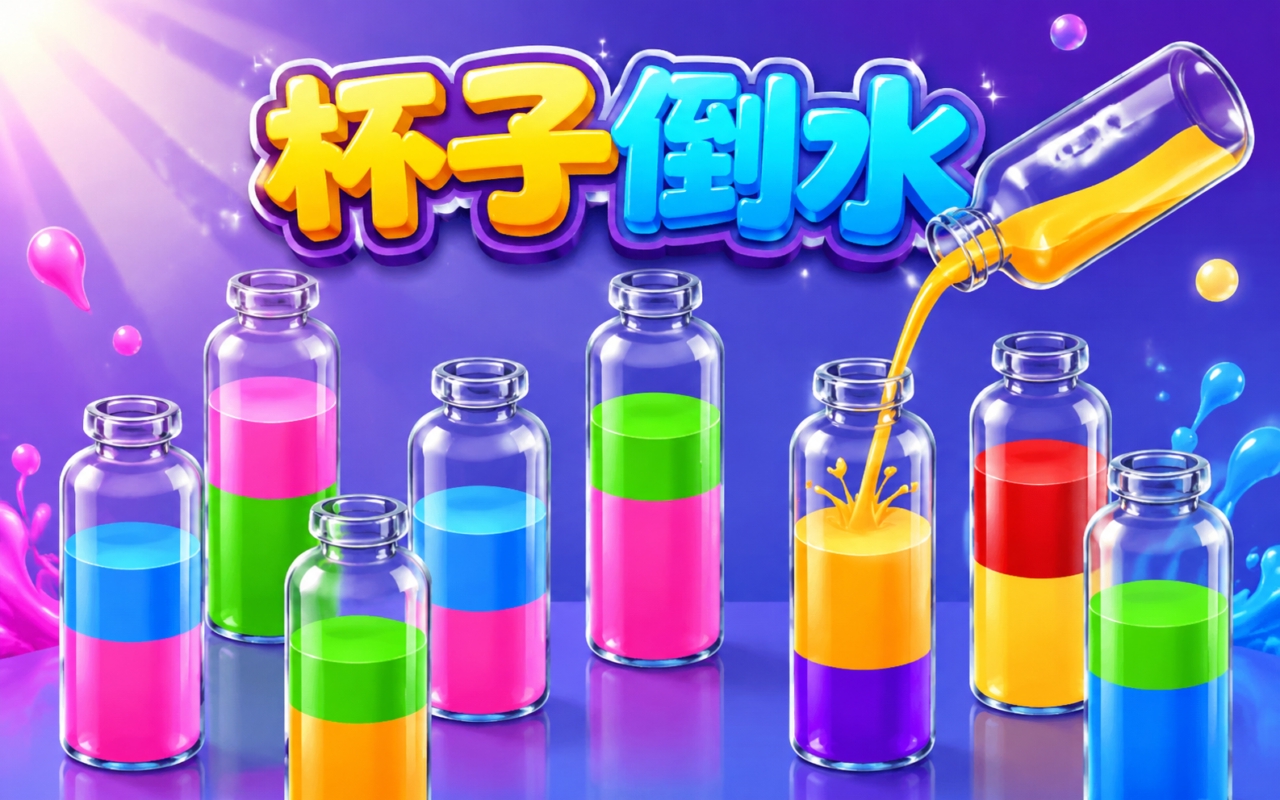 杯子倒水