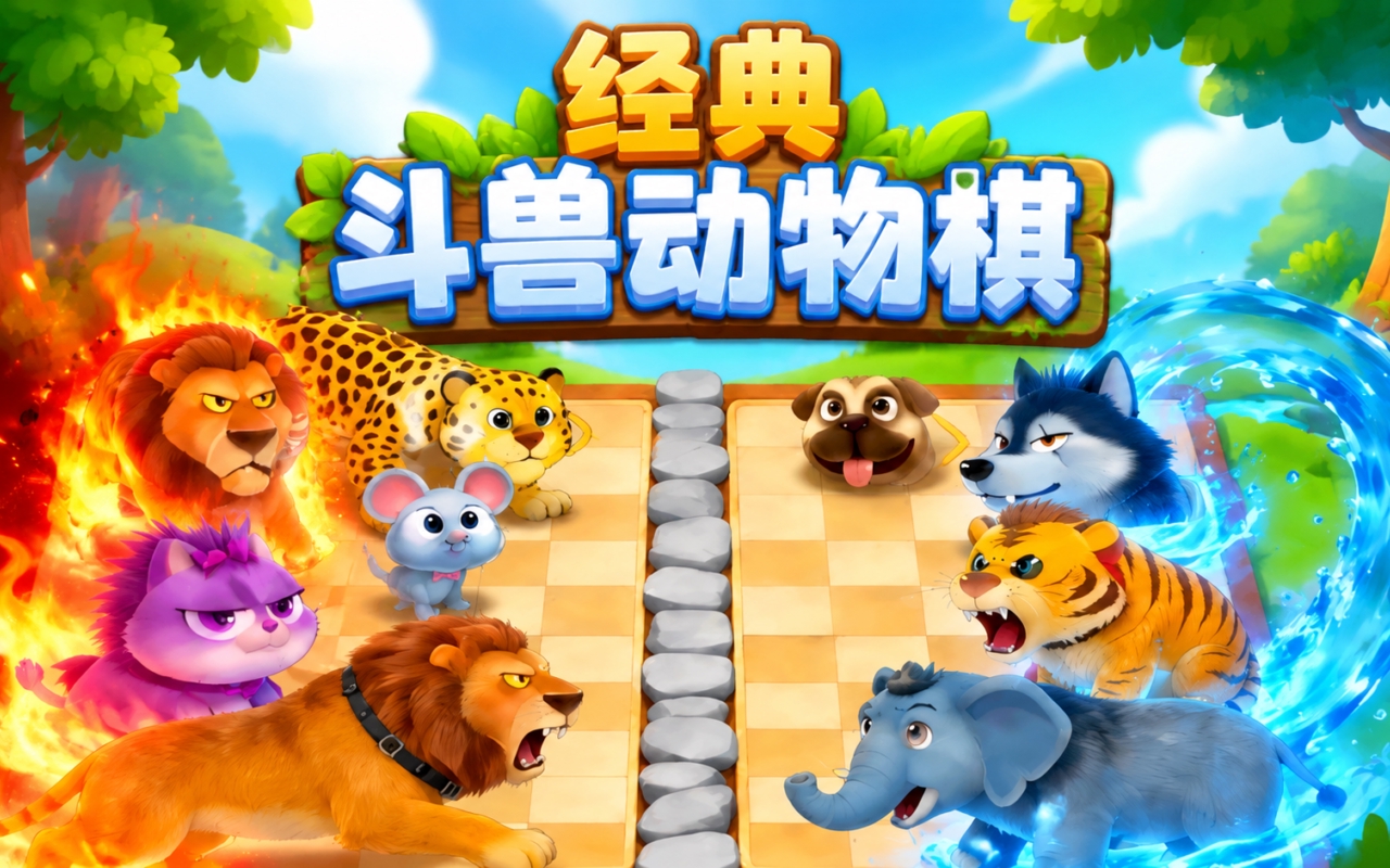 经典斗兽动物棋