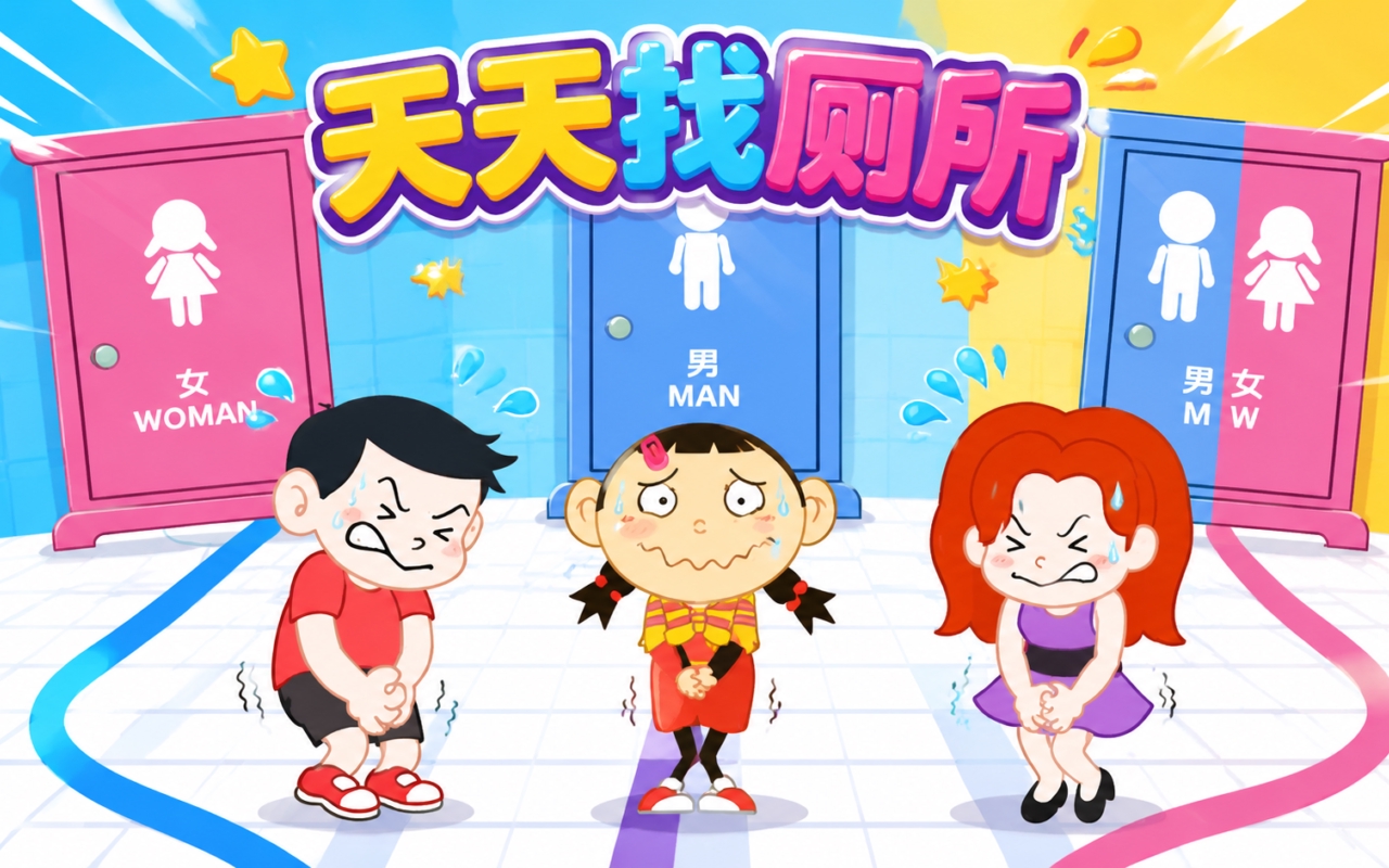 天天找厕所