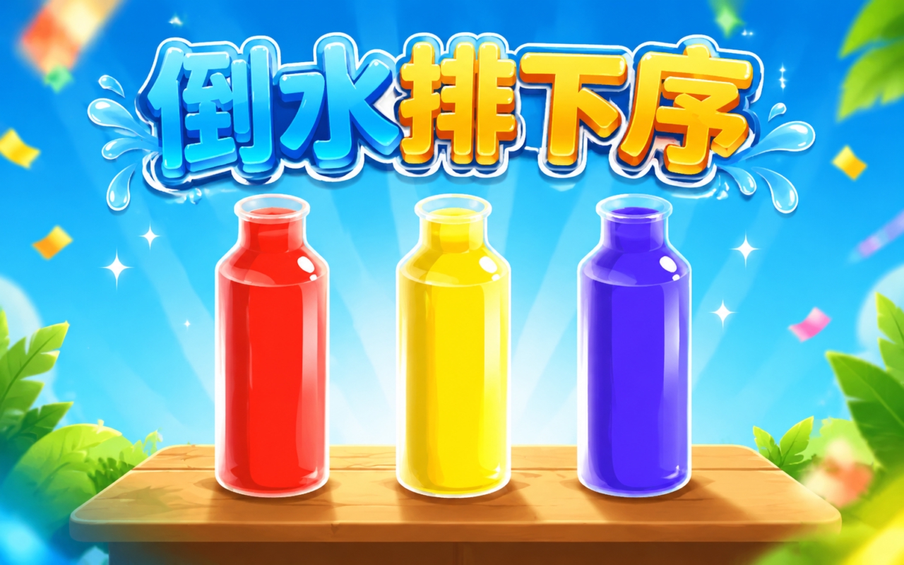 倒水排下序