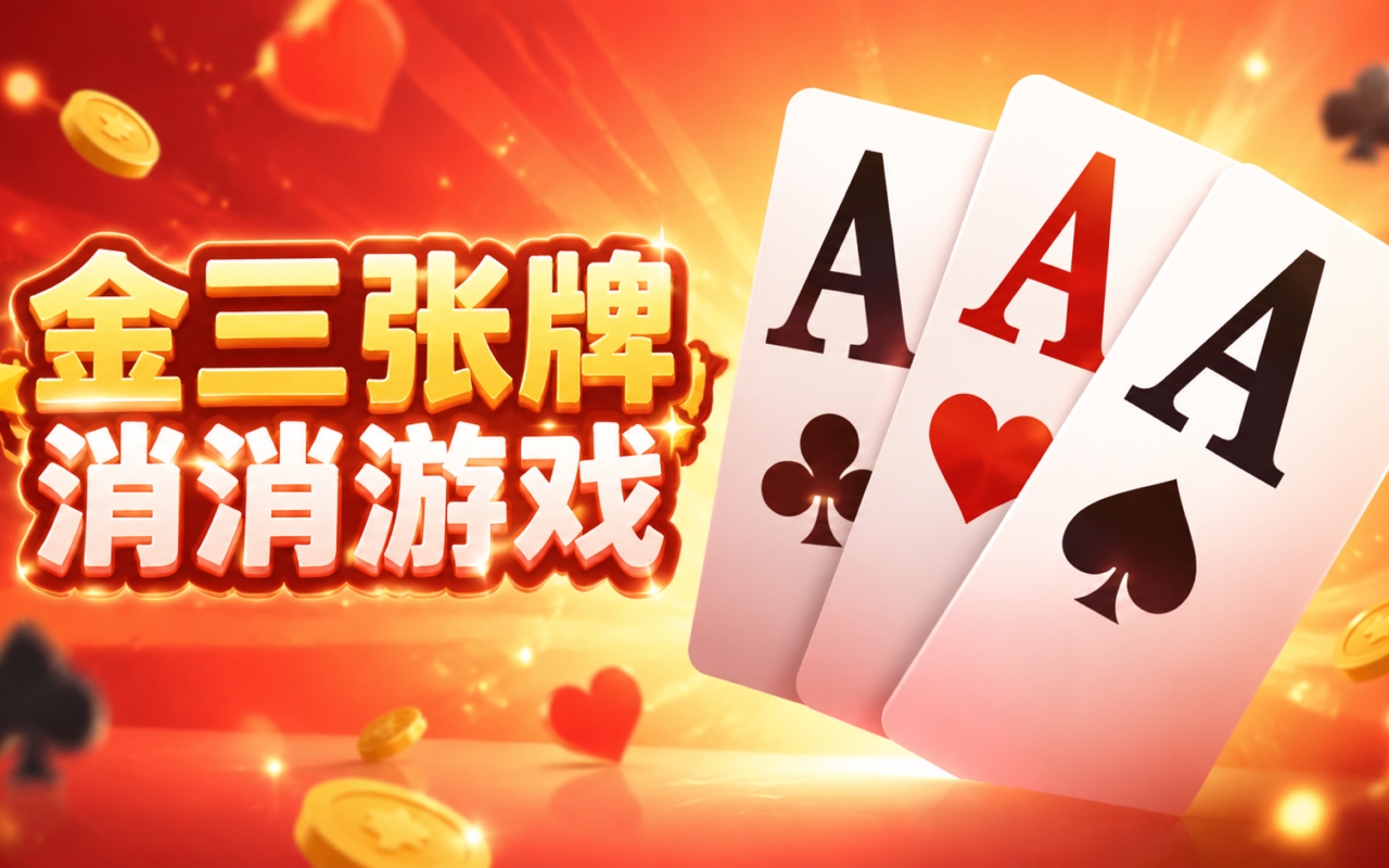 金三张牌消消游戏