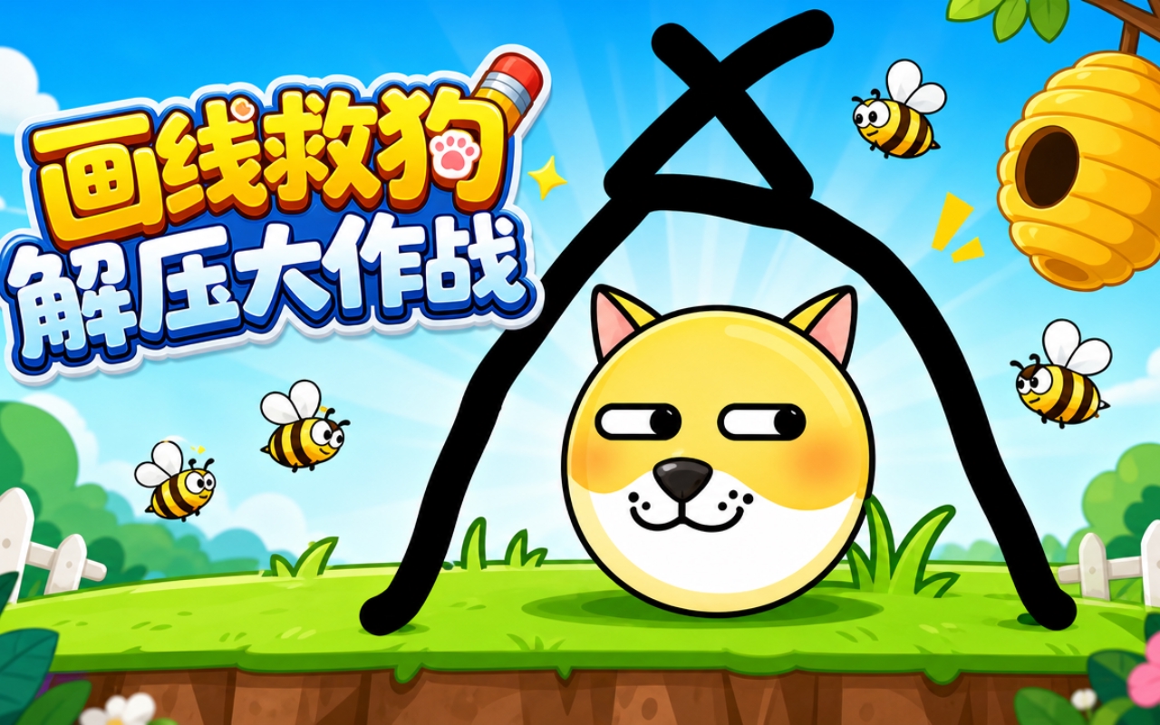 画线救狗解压大作战