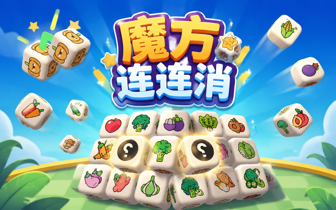 魔方连连消