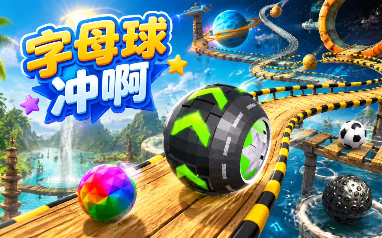 字母球冲啊
