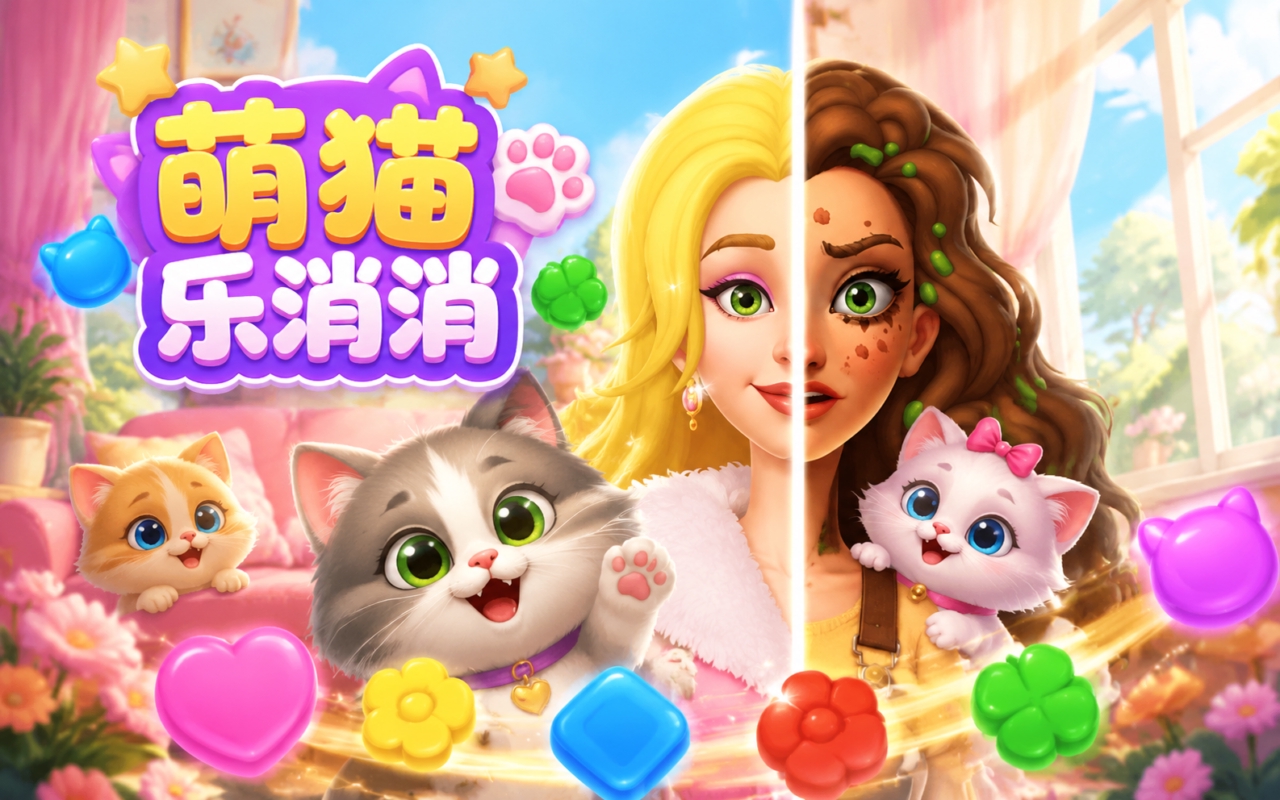 萌猫乐消消
