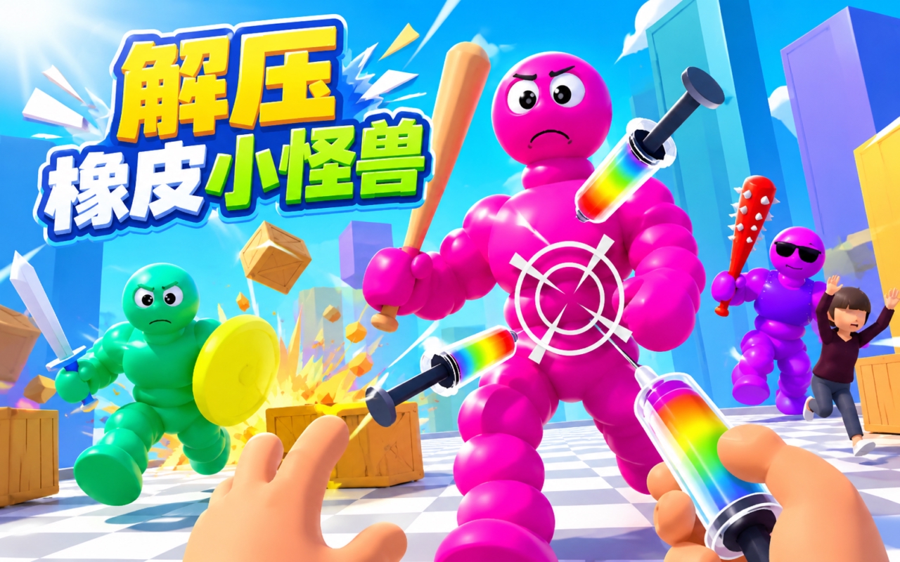 解压橡皮小怪兽