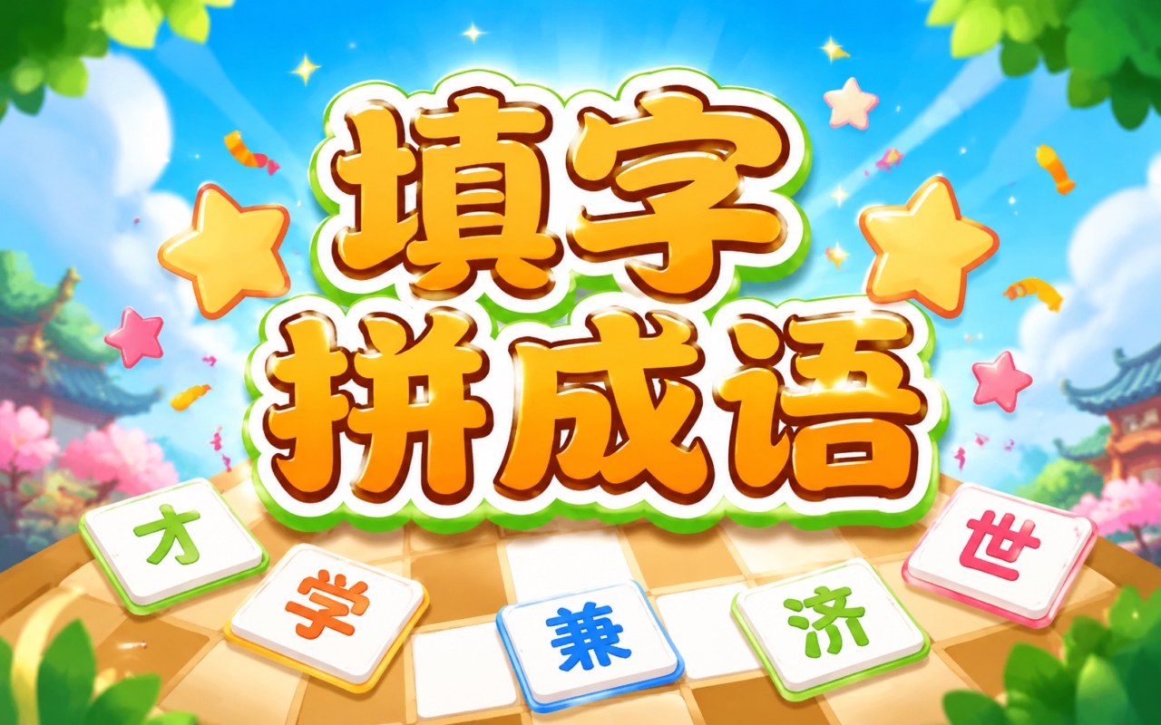 填字拼成语