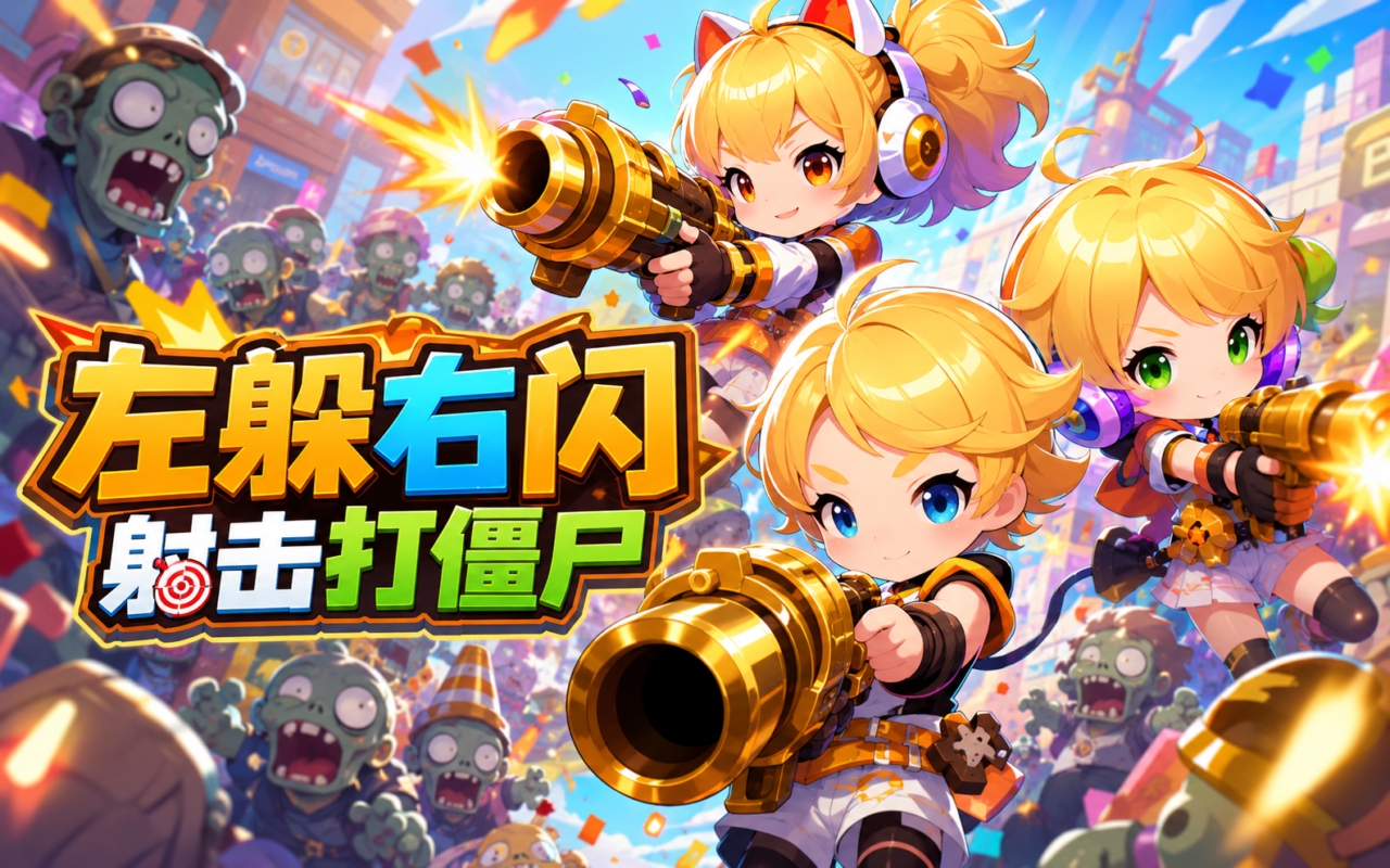 左躲右闪-射击打僵尸