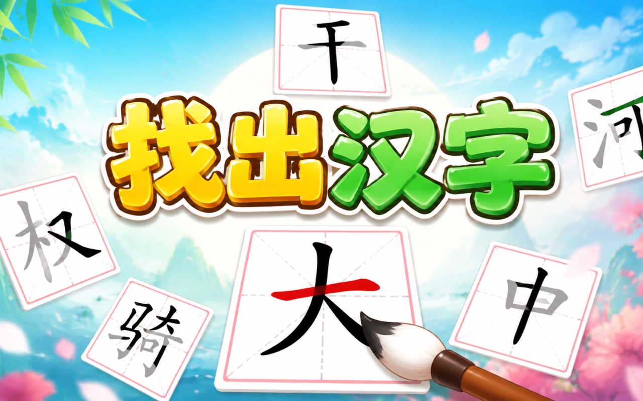 找出汉字