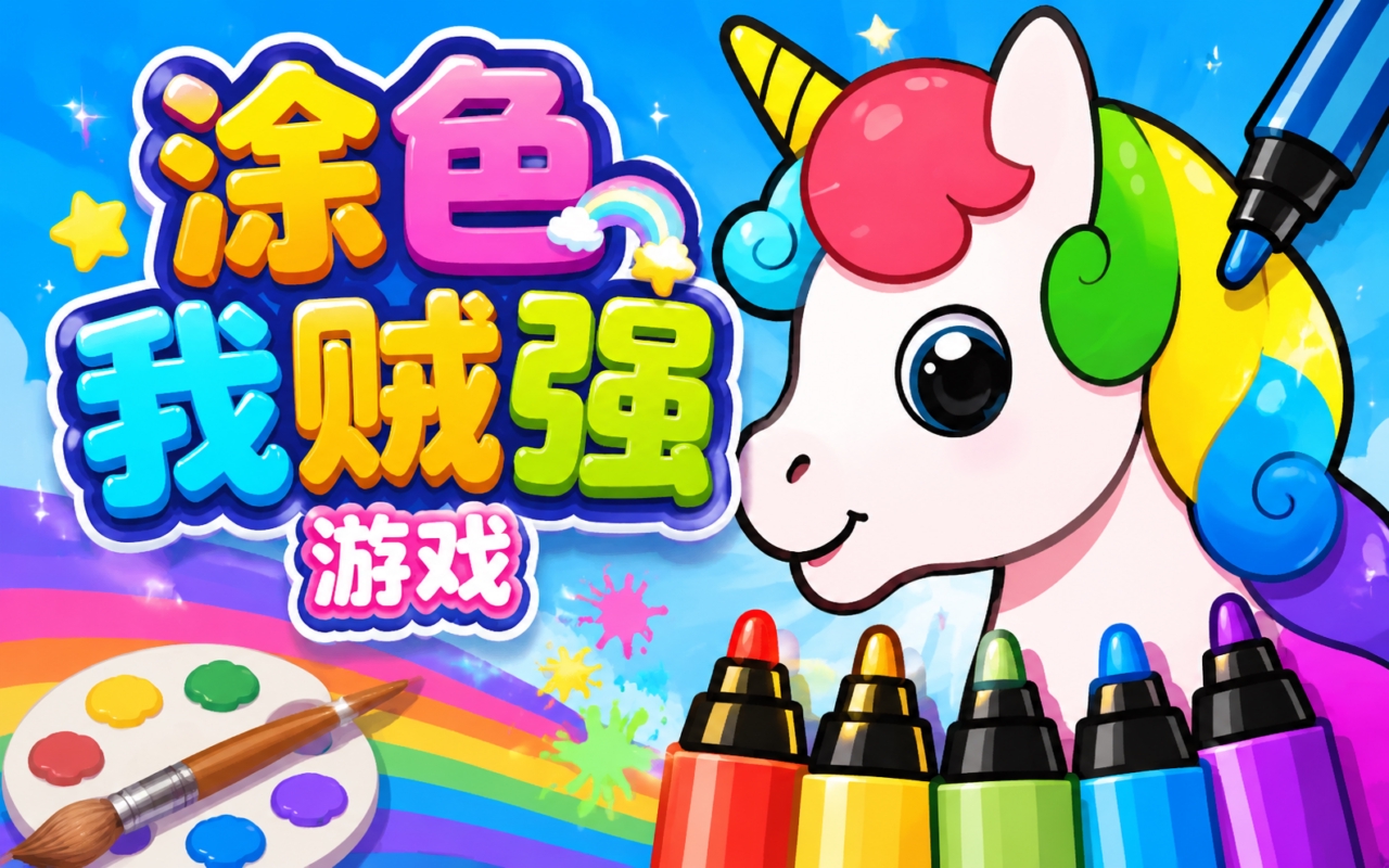 涂色我贼强游戏
