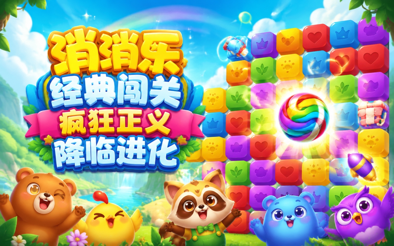 消消乐经典闯关疯狂正义降临进化